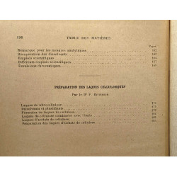 Vernis et émaux cellulosiques