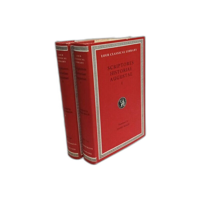 The scriptores historiae augustae - VOLUME 1 + VOLUME 2