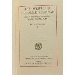 The scriptores historiae augustae - VOLUME 1 + VOLUME 2