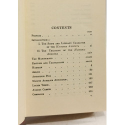 The scriptores historiae augustae - VOLUME 1 + VOLUME 2