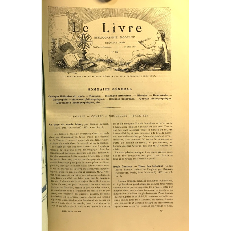 Le livre - revue du monde littéraire --- compilations de numéros...
