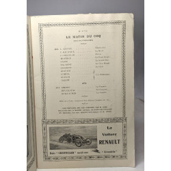 Chantecler - Théâtre de la Porte Saint-Martin / Programme