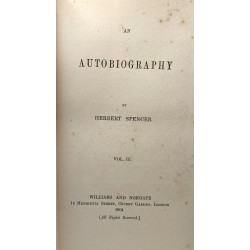 An autobiography - VOLUME I + VOLUME II