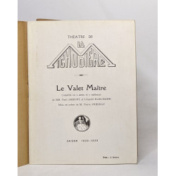 Théâtre de la Michodière - le valet mâitre