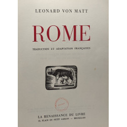 Rome - traduction et adaptation française - TOME I - L'Art à Rome