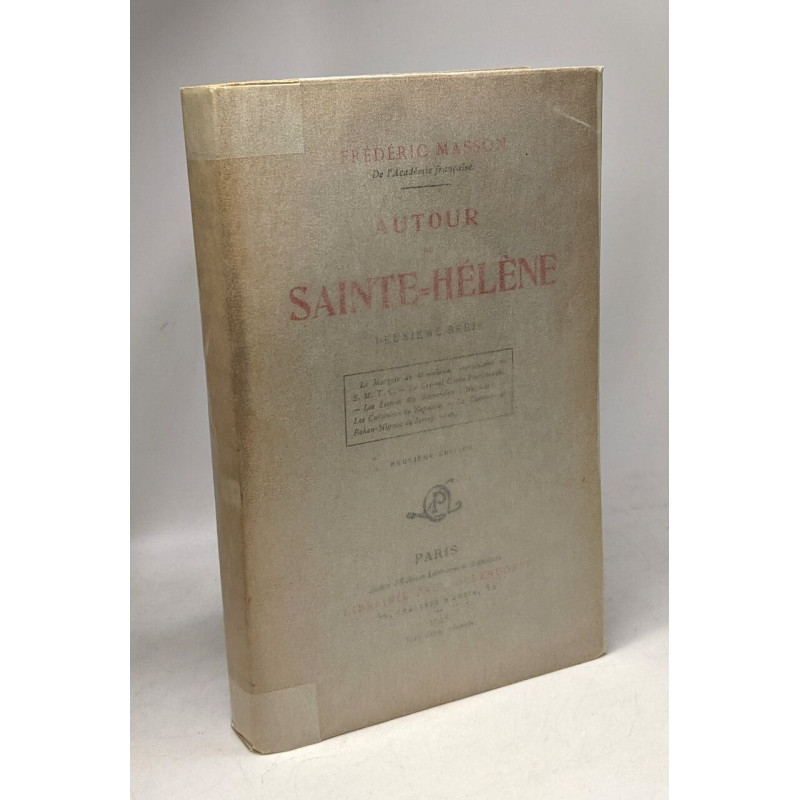 Autour de Sainte-Hélène - deuxième série - 9e édition