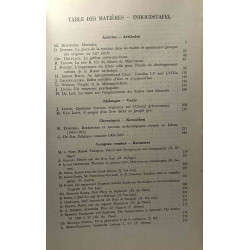 L'Antiquité Classique - TOME XXXVI - année 1967 - fascicule 1 et 2...