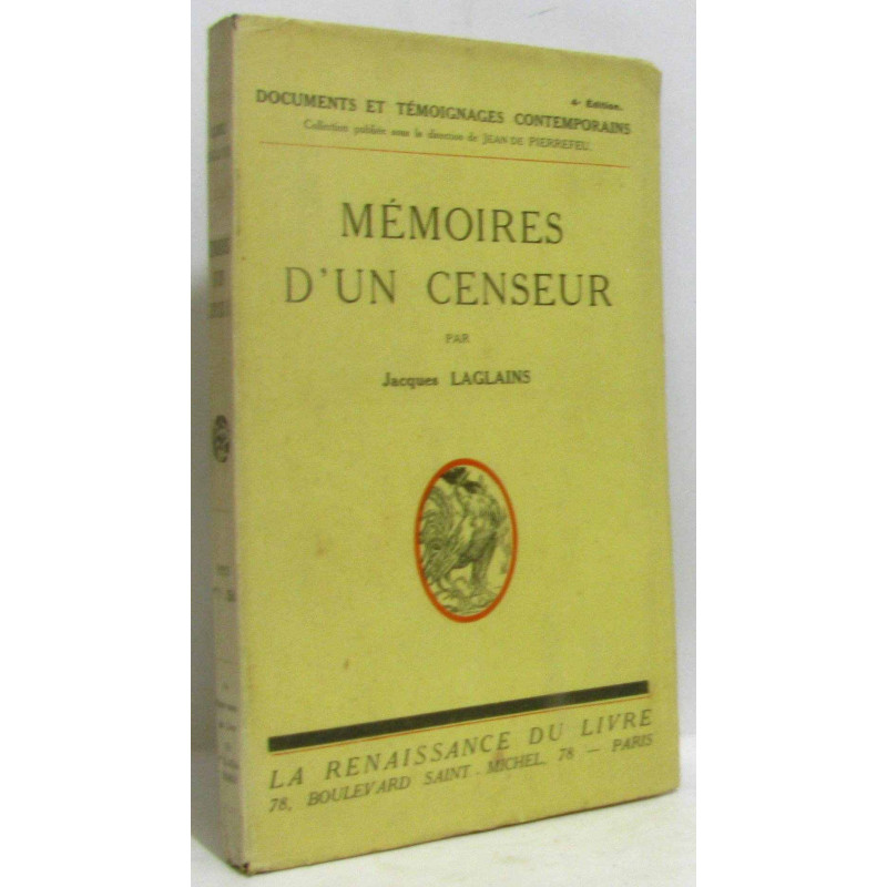 Mémoires d'un censeur