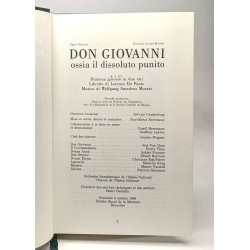 Don Giovanni ossia il dissoluto punito - opera national - dramma...