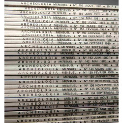 70 magazines ARCHEOLOGIA (entre 1966 et 1981) -...