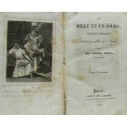 Les mille et un jour contes persans traduits par Pétis de la Coix...