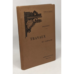 Travaux de campagne - encyclopédie scientifique des aide-mémoire