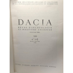 DACIA - revue d'archéologie et d'Histoire ancienne - Nouvelle...