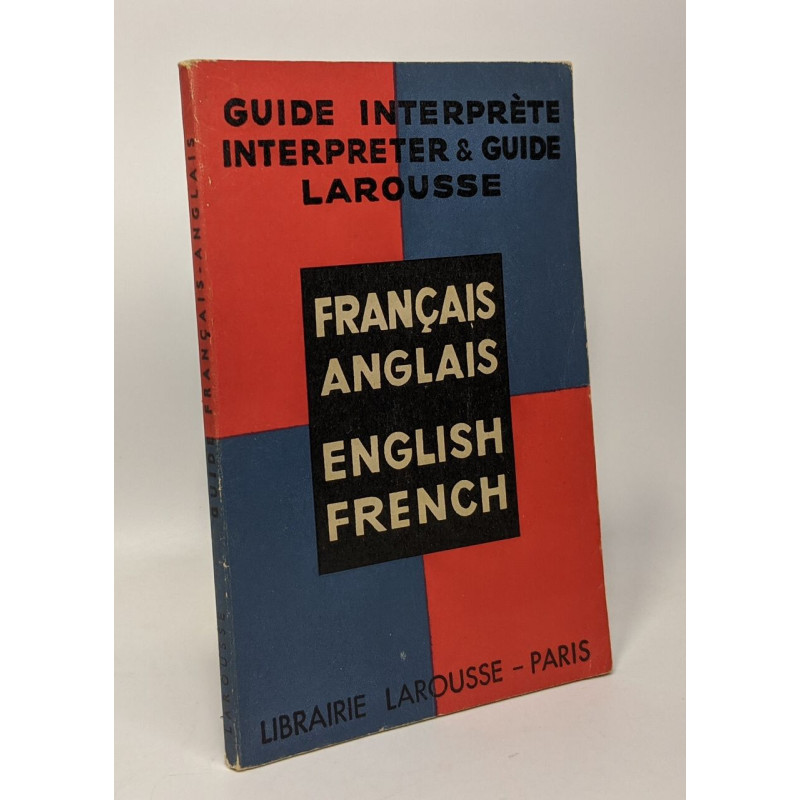 Français - Anglais / English French --- guide interprète...