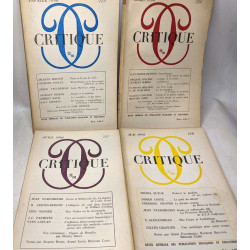 Critique - revue générale des publications françaises et...