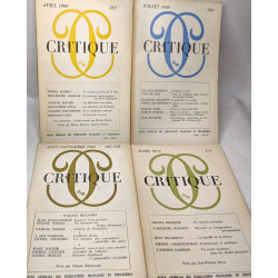 Critique - revue générale des publications françaises et...