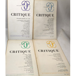Critique - revue générale des publications françaises et...