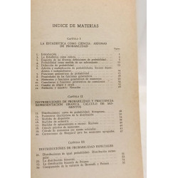 Estadistica matematica / University mathematical texts --- version...