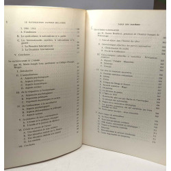 Le nationalisme - facteur belligène - Colloque des 4 5 6 Mai 1971...