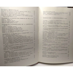 Traité de droit constitutionnel Suisse - TOME 1 + TOME 2