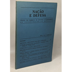 Naçao e defesa - Ano 1, n°0 abril +1 julho 1976 / gabinete de...