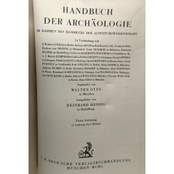 Handbuch der archäologie - im rahmen des handbuchs der...