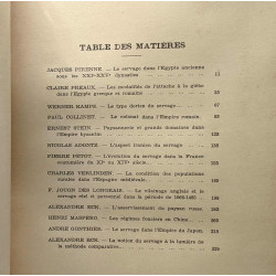 Le servage - communications présentées à la société Jean Bodin (...