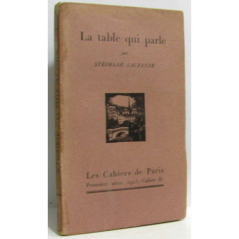 La table qui parle