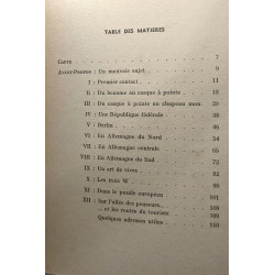 L'Allemagne buissonnière