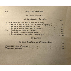Le sens de l'Homme-Dieu - section théologique n°37