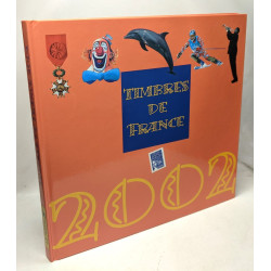 Le livre des timbres 2002 -  avec ses timbres et son emboîtage