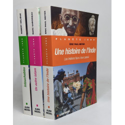 Lot de 3 ouvrages -Planète Inde: Une histoire de l'Inde: Les...