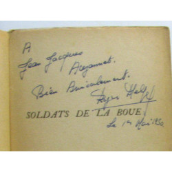 Soldat de la boue (avec hommage de l'auteur)