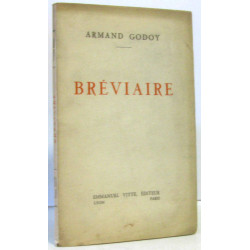 Bréviaire (non coupé + hommage de l'auteur)