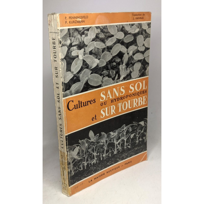 Cultures Sans Sol Ou Hydroponiques et Sur Tourbe