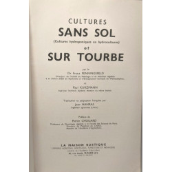 Cultures Sans Sol Ou Hydroponiques et Sur Tourbe