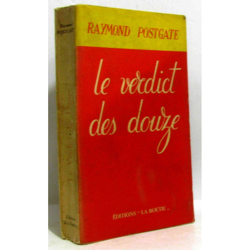 Le verdict des douze