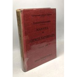 Manuel de sciences naturelles - 3e année 18e éd