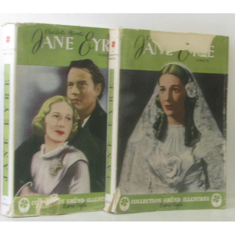 Jane Eyre - tome premier et second (collection Gründ Illustrée -...