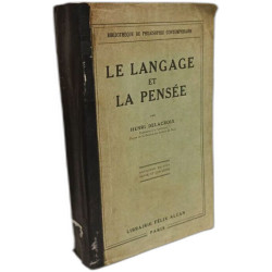 Le langage et la pensée - bibliothèque de philosophie...