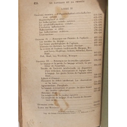 Le langage et la pensée - bibliothèque de philosophie...