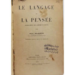 Le langage et la pensée - bibliothèque de philosophie...