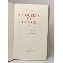 La guerre et la paix : tomes I - II - III - IV