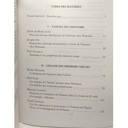 Etudes newmaniennes n°8 1992 - Newman et l'histoire