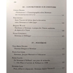 Etudes newmaniennes n°8 1992 - Newman et l'histoire