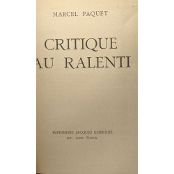 Critique au ralenti