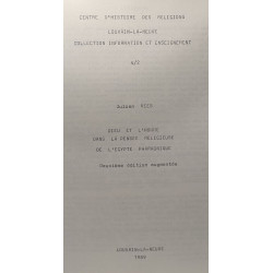 Dieu et l'Homme dans la pensée religieuse de l'Egypte pharaonique...