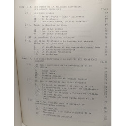 Dieu et l'Homme dans la pensée religieuse de l'Egypte pharaonique...