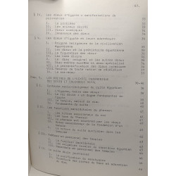 Dieu et l'Homme dans la pensée religieuse de l'Egypte pharaonique...