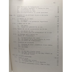 Dieu et l'Homme dans la pensée religieuse de l'Egypte pharaonique...